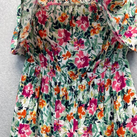 Savanna Jane Life of the Party Jumpsuit Womens 1X‎ Floral Strapless Lightweight - Picture 4 of 11